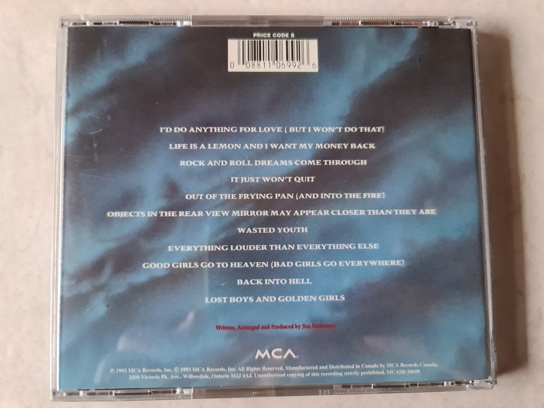 CD: Meat Loaf - Bat Out Of Hell ll  /  Back Into Hell – Usato da Schneisingen venduto da backstore24 1