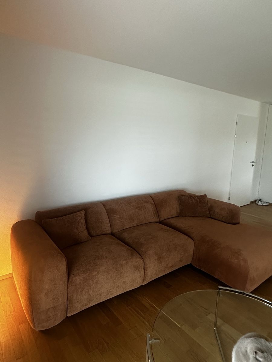 Divani: Gemütliches Ecksofa in Terracotta-Farbe – Usato da Beringen venduto da qen_s5gg