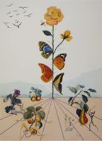 Salvador Dalí (1904-1989) - Farblithografie - "Flordali II"