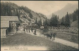 VD Col du Pillon - Pass - Postkutsche - Ormont Dessus