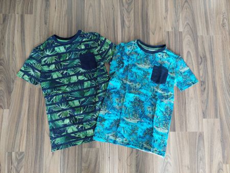 2er Set T-Shirts, Gr. 158/164