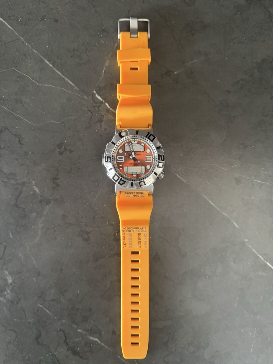 Orologi: Jacques Lemans Taucheruhr, Depthmeter – Usato da Einsiedeln venduto da rimoco