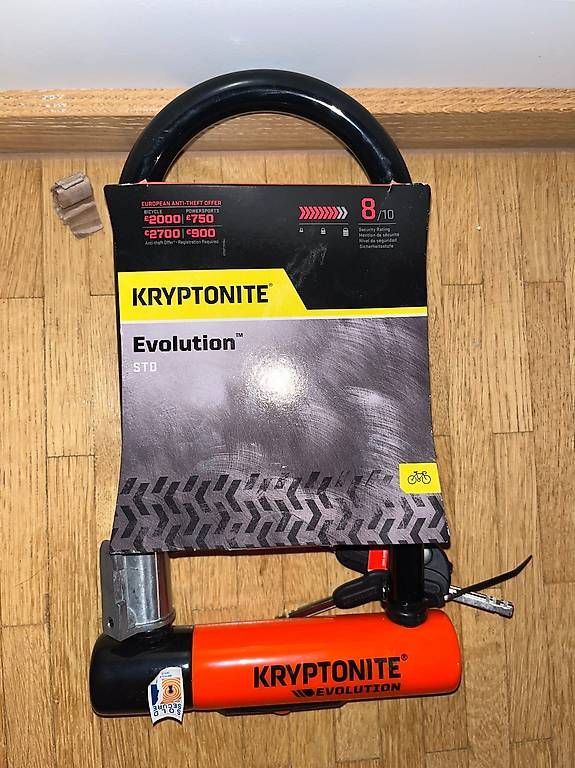 Schlösser:  Kryptonite Evolution Standard U Lock  – Neu und originalverpackt aus Zürich von twoism