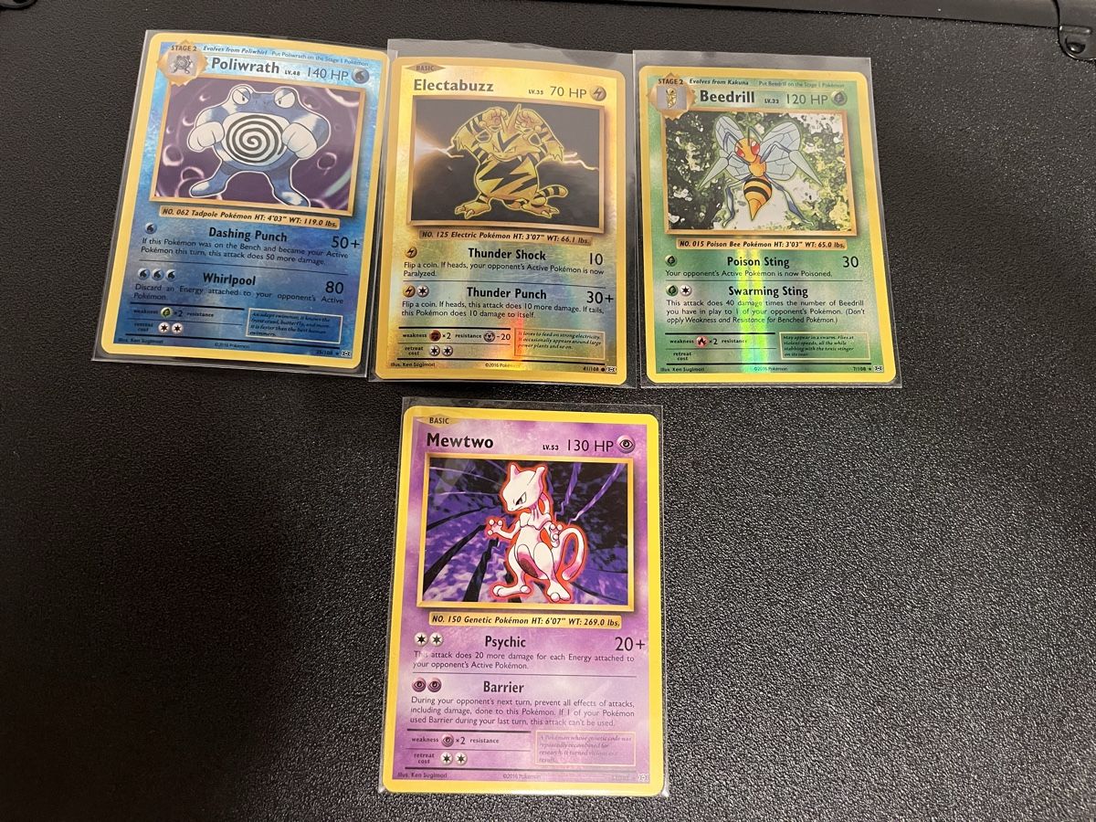 Pokémon Carte collezionabili: Pokémon Evolution drei holo und mewtwo – Usato da Winterthur venduto da Brachypelma007