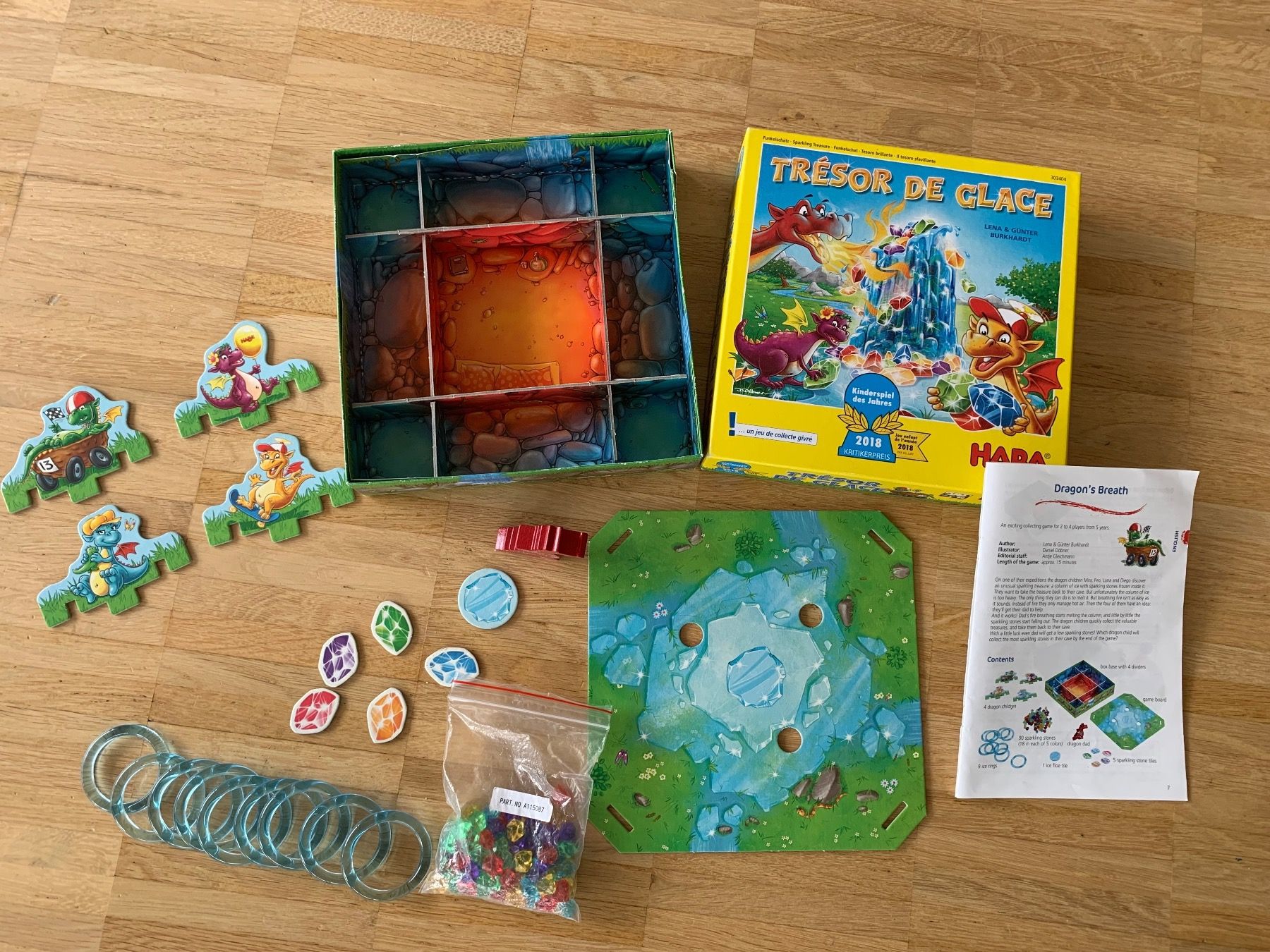 Haba Giochi: HABA Jeu Tresor de Glace – Usato da Nyon venduto da Iamher 1