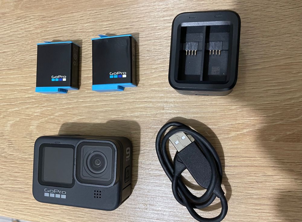 thumbnail image 2 of A&R Dual Battery Charger For GoPro HERO9 Black – Includes Micro USB Cable 2 of 5