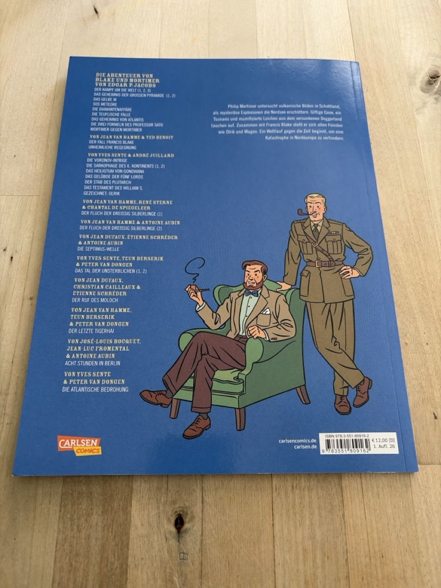 Fumetti: Blake&Mortimer Die atlantische Bedrohung – Nuovo (secondo la descrizione) da Zürich venduto da msxmsx 1
