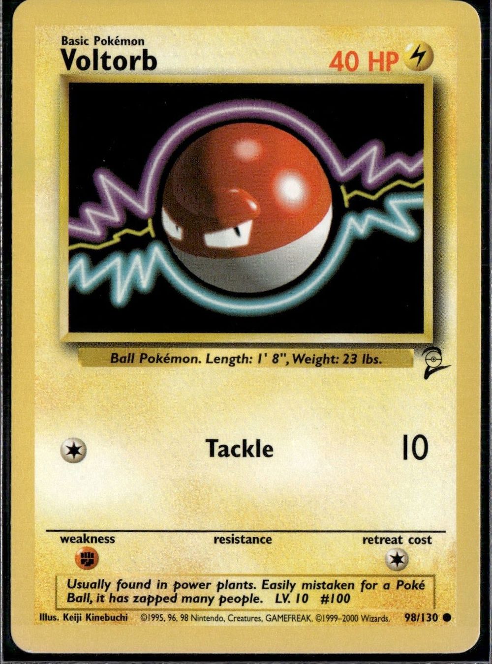 Pokémon Sammelbilder & Trading cards: Voltorb 98/130 Base Set 2 Pokemon – Gebraucht aus Zürich von pokemon_cards