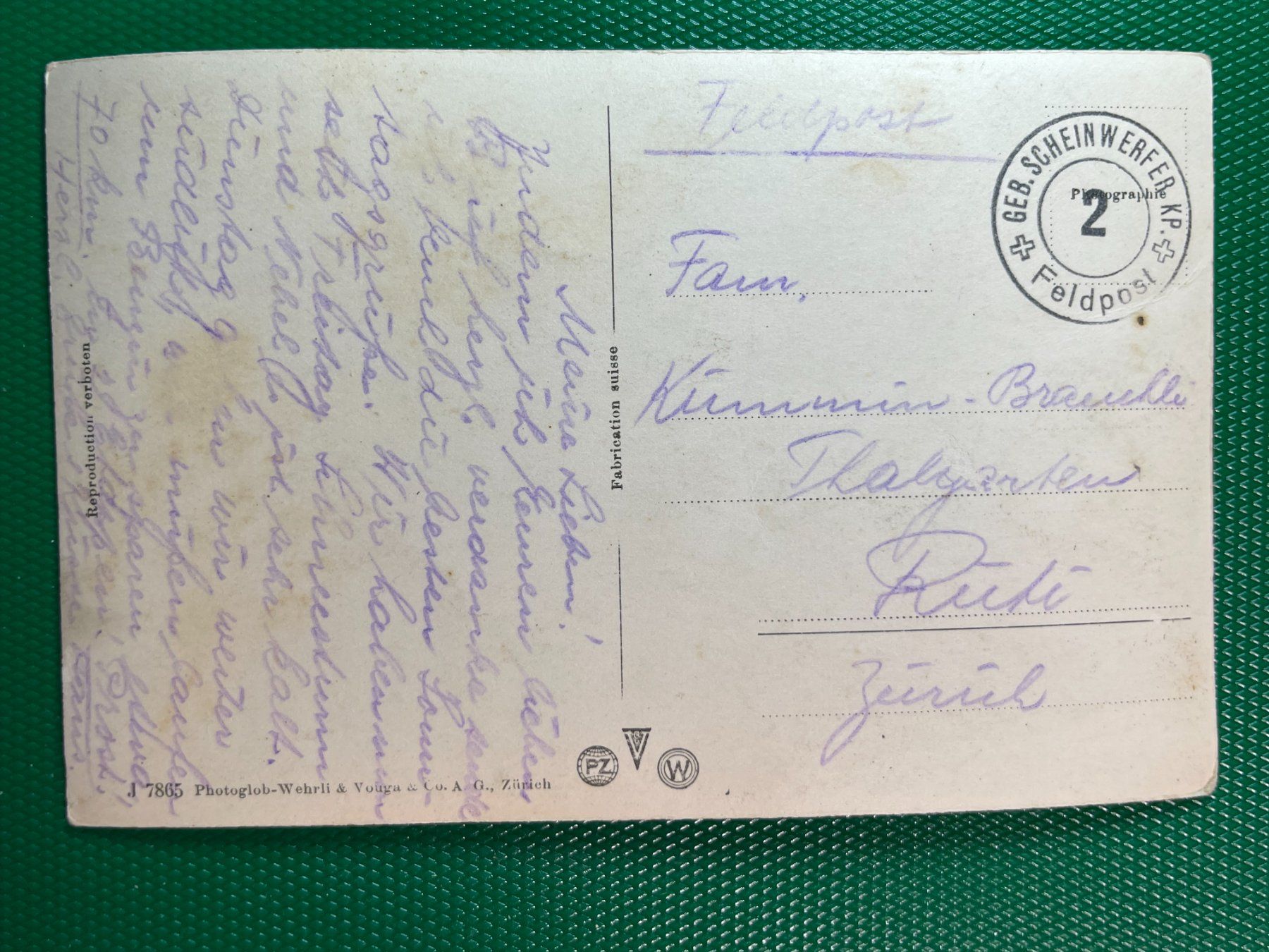 Cartoline postali: Albert-Heim-Hütte – Usato da Steg VS venduto da _vinci_ 1