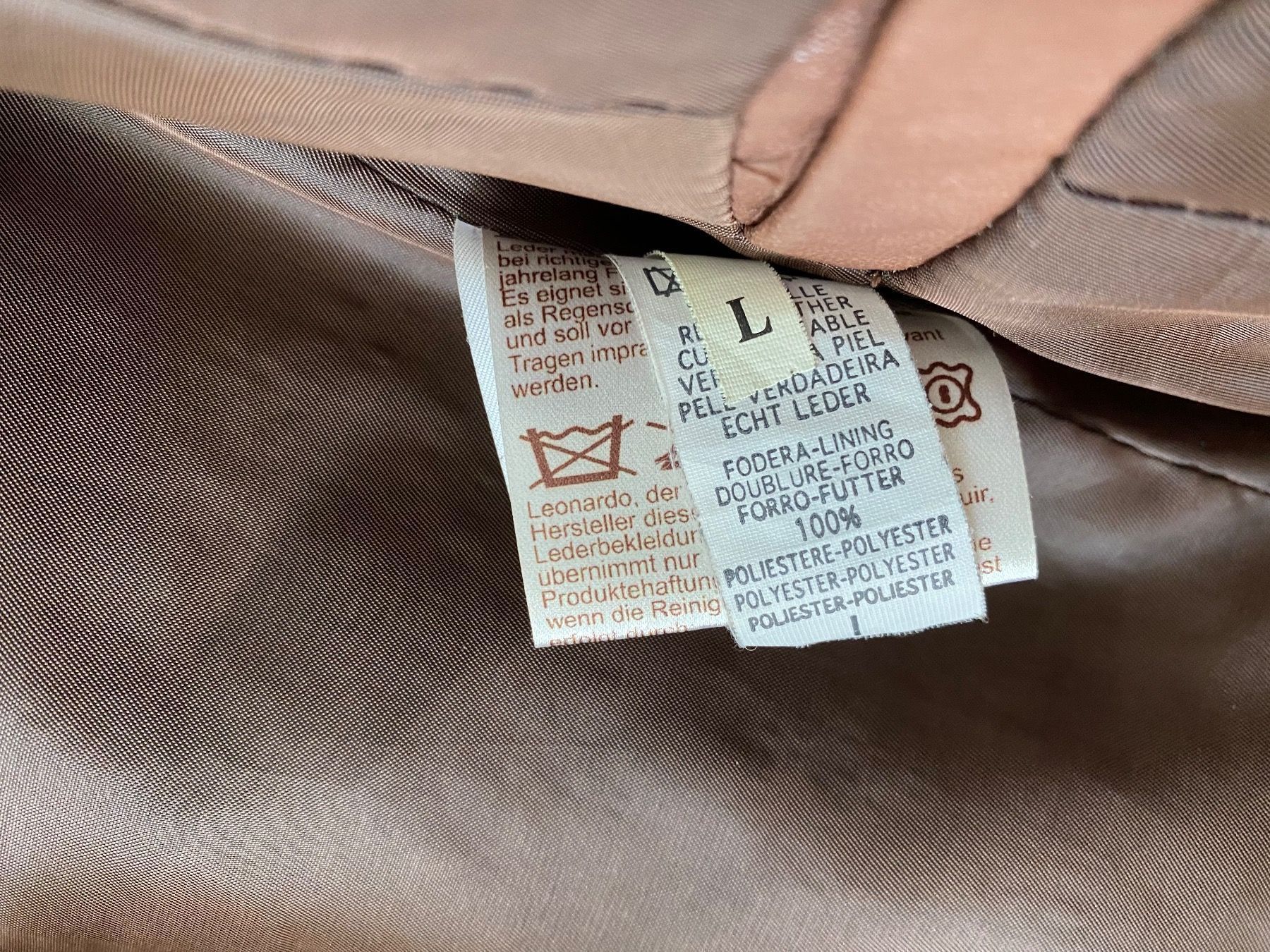 Giacche: Wunderschöne Lederjacke, Leonardo (Gr. 38/40) – Usato da Olten venduto da smashbox 2