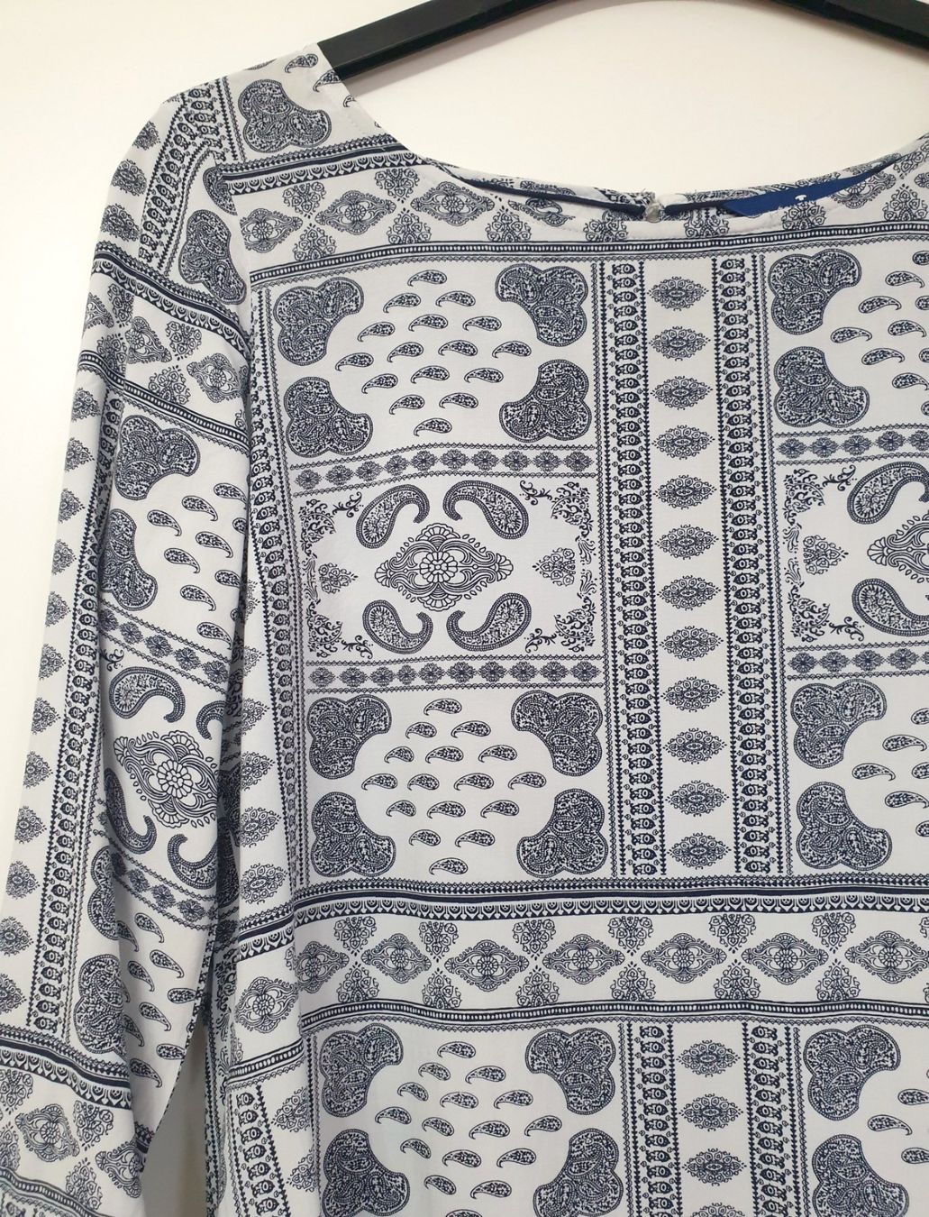 Tom Tailor Camicette: Tom Tailor Damen Bluse Grösse 36 - navy weiss – Usato da Oetwil an der Limmat venduto da dhantal 1
