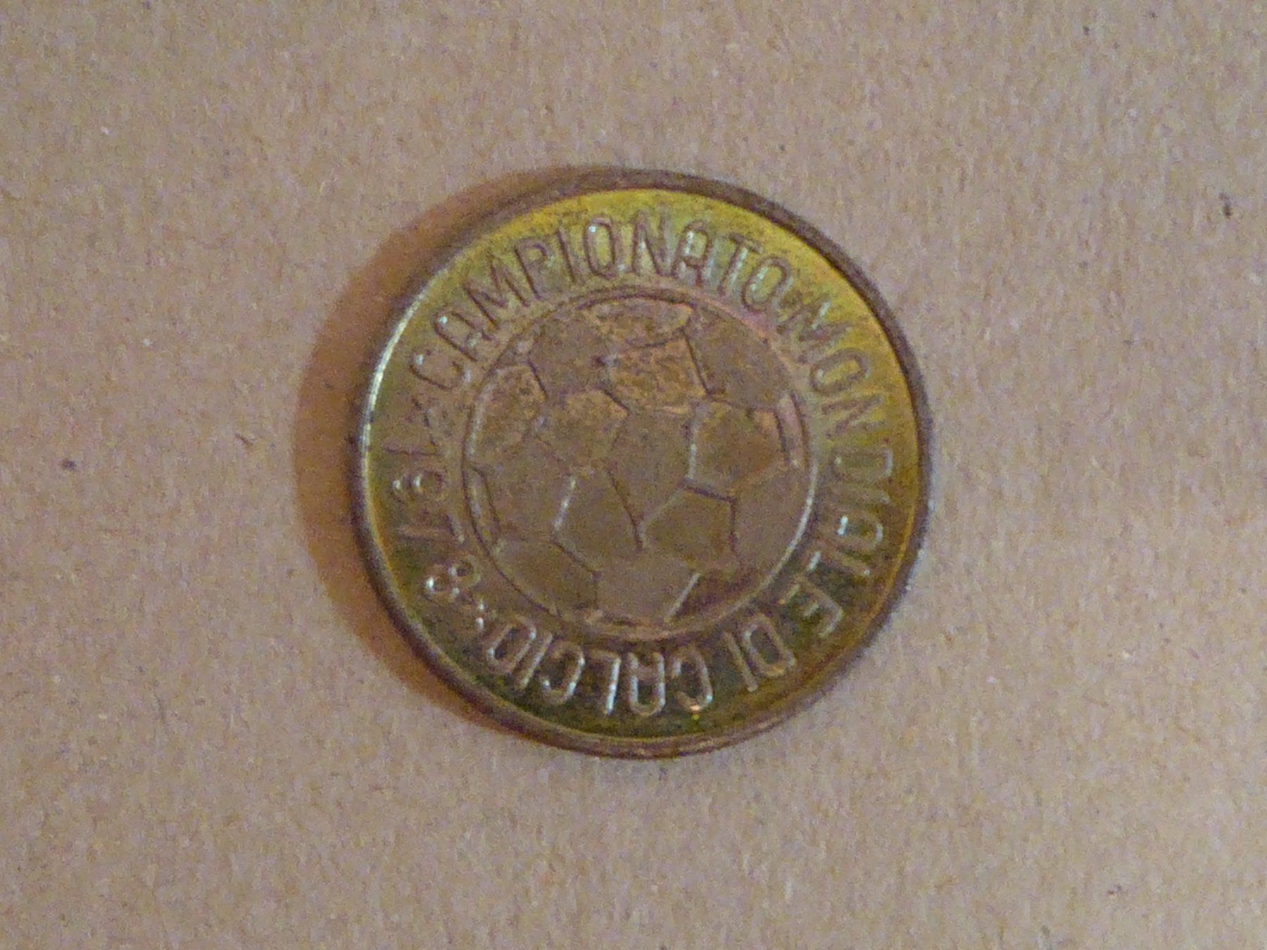 Medaillen: Fussball WM 1978  Jeton  Token – Gebraucht aus Thun von 427er 3