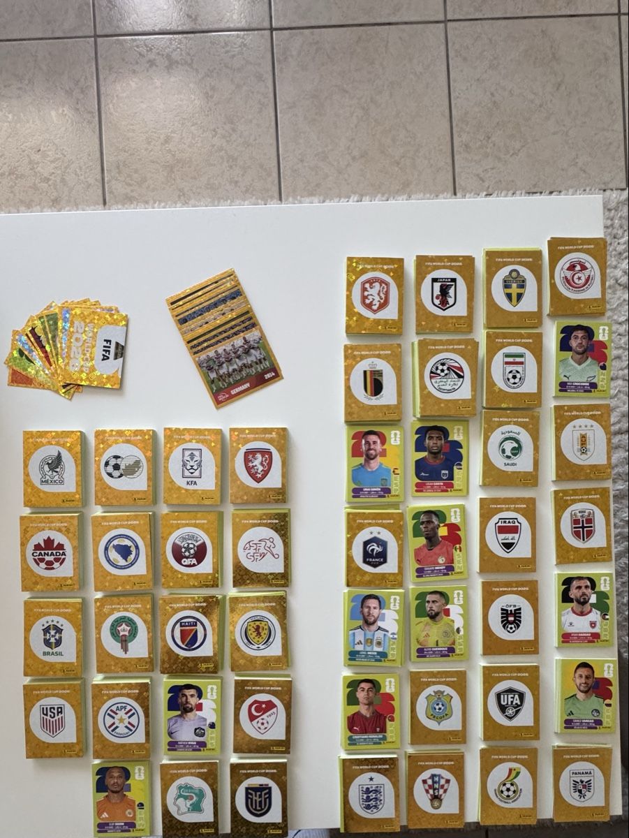 Panini Sammelbilder & Trading cards: Panini stickers WC 2026 1100+ pcs – Neu (gemäss Beschreibung) aus Crans-Montana von Sta7ros