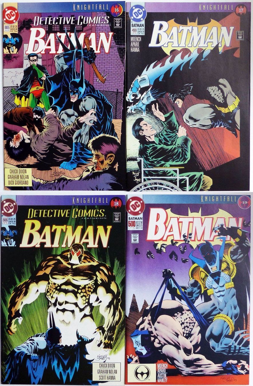 BD: BATMAN KNIGHTFALL COMPLETE 19 PART NEW COMICS TV SERIE 1993 – D'occasion à Lugano par YouWantUS 8