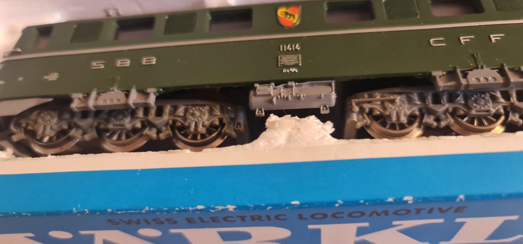 Märklin Modellini di ferrovie: Märklin Schweizer E-Lokomotive 11414 11414 – Usato da Meiringen venduto da Logia 2
