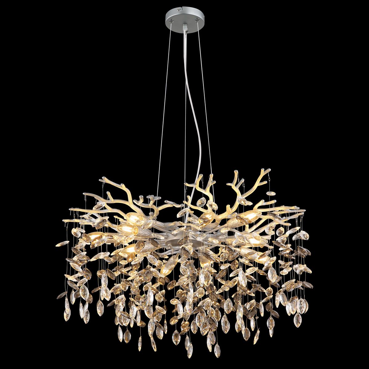 Lampadari & plafoniere: Pendelleuchte, Glaskristalle, 80 cm Ø – Nuovo (secondo la descrizione) da Kreuzlingen venduto da Smart-Light 3