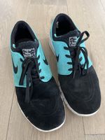 Nike SB Janoski Turnschuhe,  Schwarz/Türkis, Grösse 46