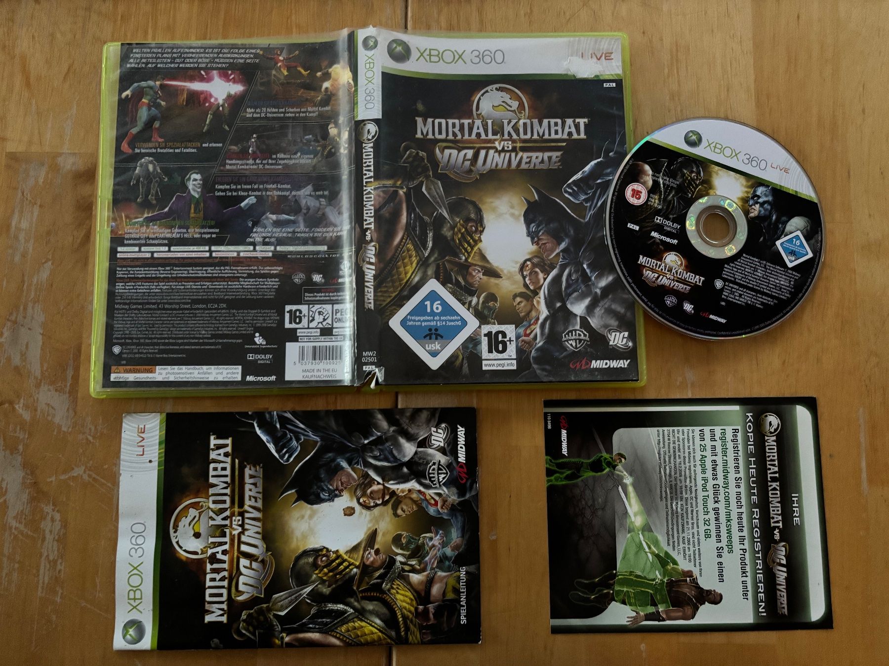 Giochi: Mortal Kombat vs. DC Universe (CIB) – Usato da Frenkendorf venduto da gelbeZinnie