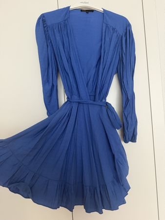 Maje blue dress size 36, like new