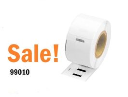 130 Etiketten 28x89 mm - Nr. 99010 - Kompatibel für Dymo