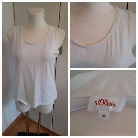 ***S. OLIVER*** Top weiss Gr. XL