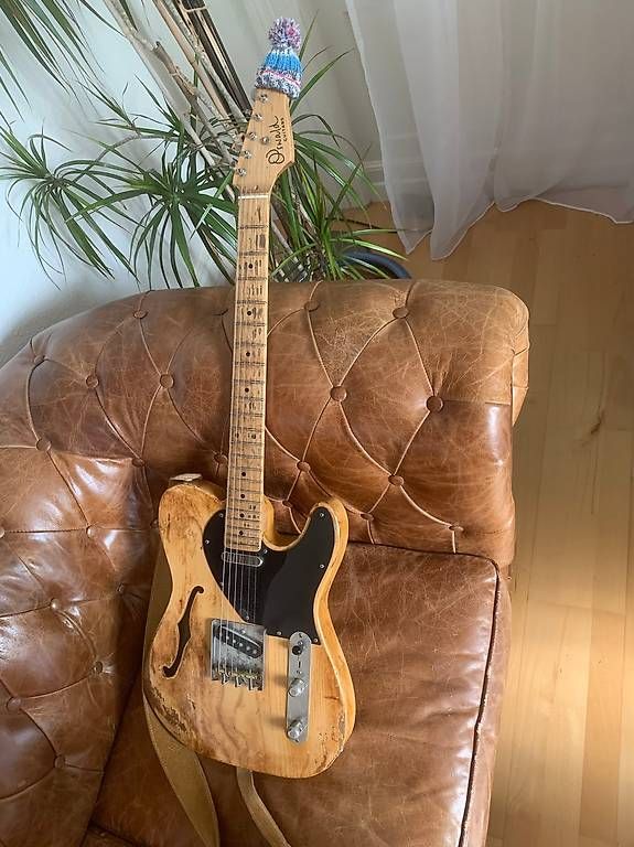 Musikinstrumente: Oswald heavy relic Telecaster Guitar – Gebraucht aus Zürich von blueschord 4