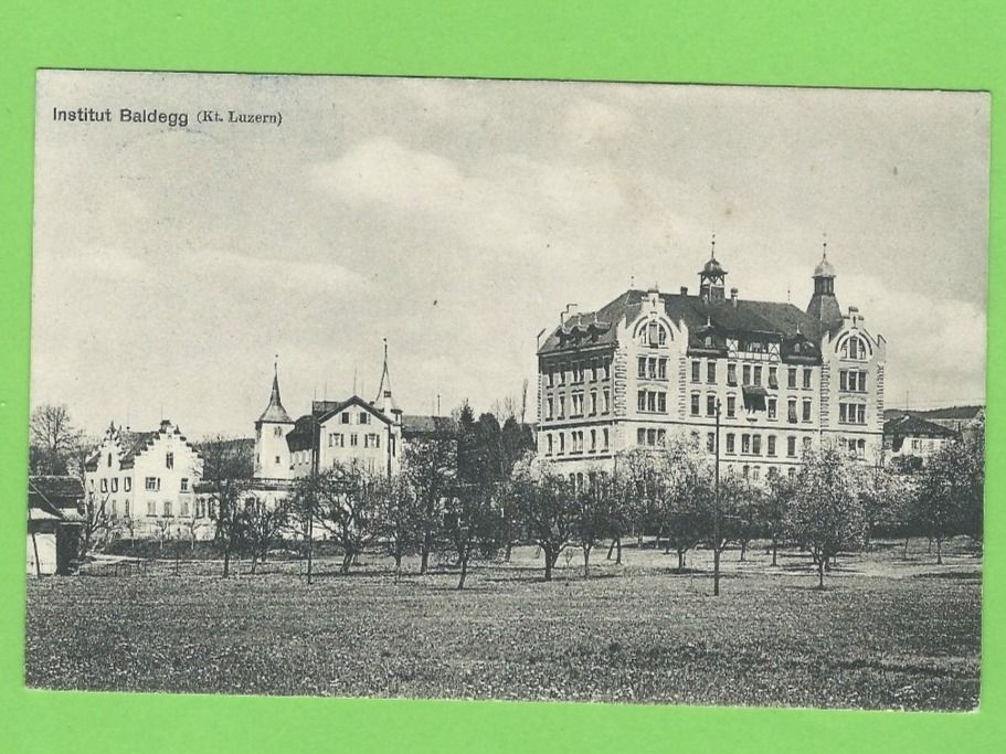 Cartoline postali: Institut Baldegg (Kt.Luzern) – Usato da Zürich venduto da t24_de