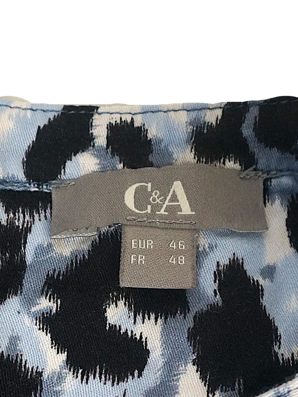 C&A Chemisiers: gemusterte Bluse von C&A Gr. EUR 46 – D'occasion à Pratteln par Restwert_Pratteln 4