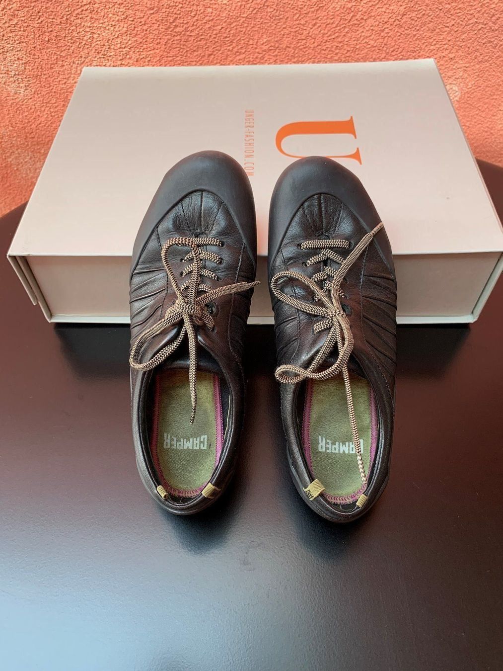Camper Damenschuhe: CAMPER: Super bequemer schwarzer Schnürschuh, 37 – Gebraucht aus Luzern von paulablue 1