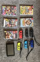 Lot console switch, 5 jeux, 6 manette ( prix négociable ) 