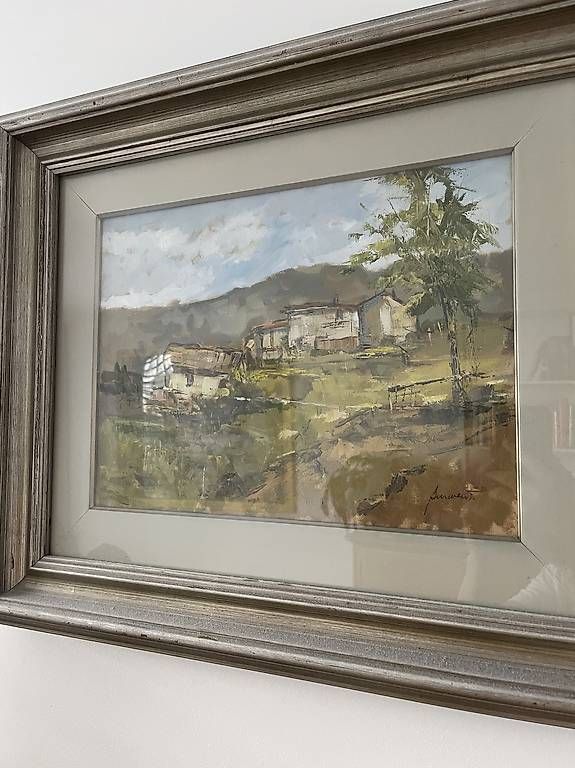 Dipinti: Gerahmtes Gemälde Luigi Benevento Landschaft – Usato da Dübendorf venduto da LeonhardsRicardo 1