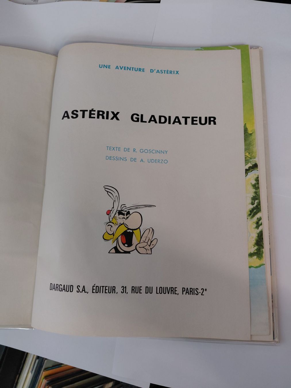 Fumetti: Astérix Gliadateur – Usato da Puidoux venduto da tasbiencompris 1