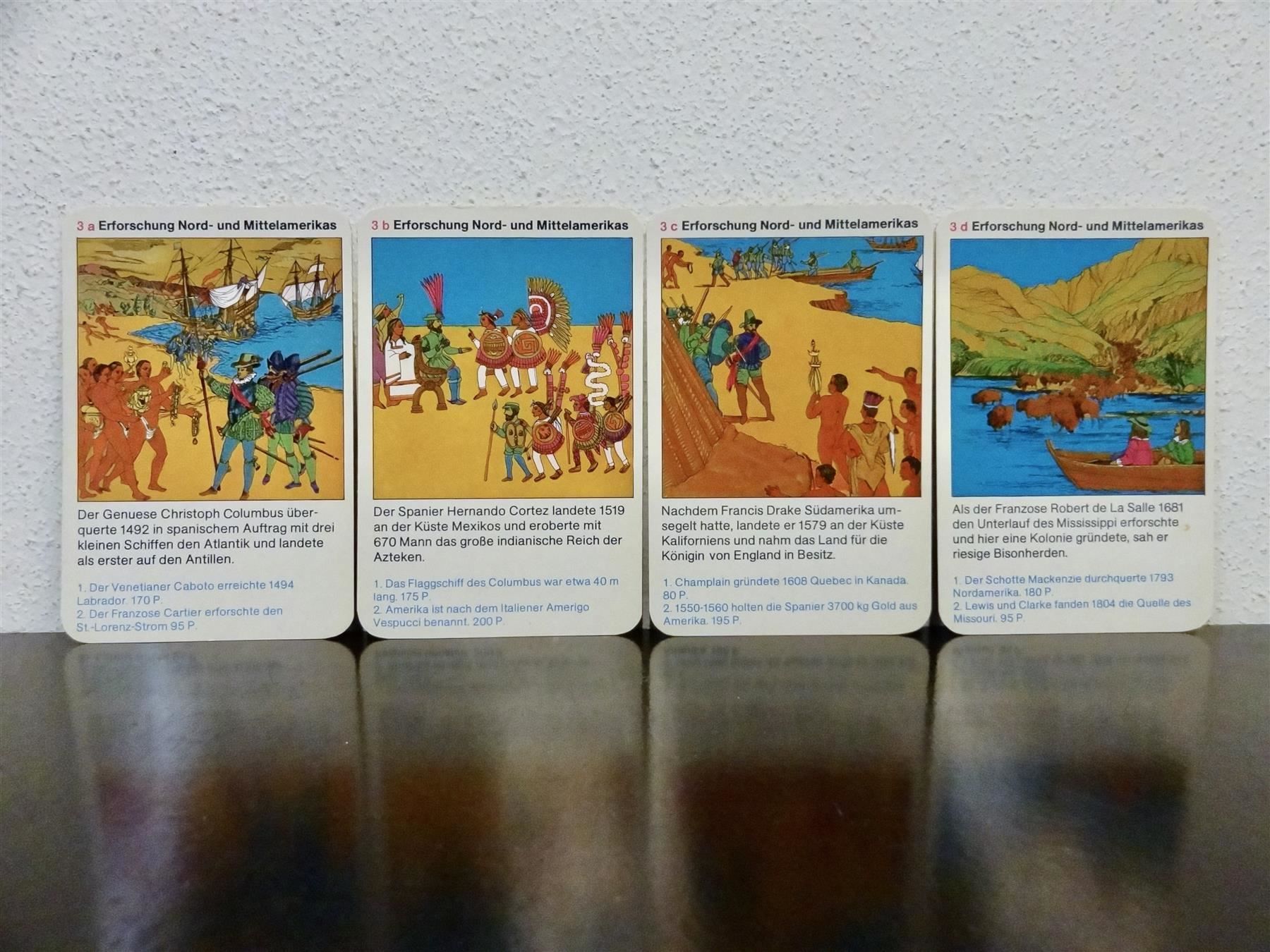 Ravensburger Giochi: schönes Quartett ENTDECKER UND EROBERER – Usato da Kerzers venduto da wisaundso 5