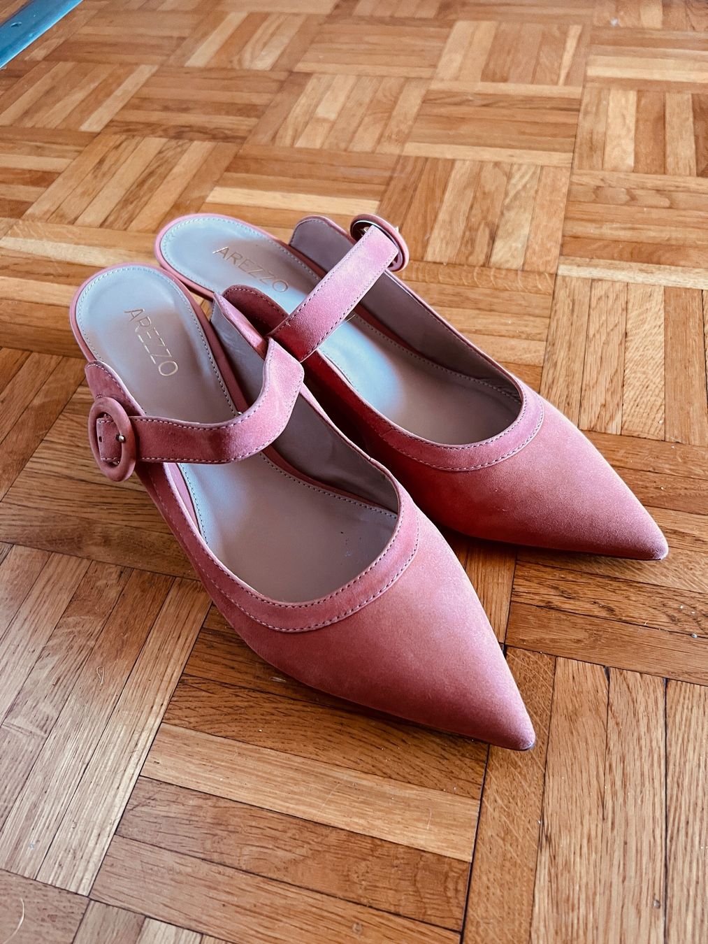 Scarpe da donna: Arezzo pink mules – Nuovo (secondo la descrizione) da Genève venduto da bri_cf58 1