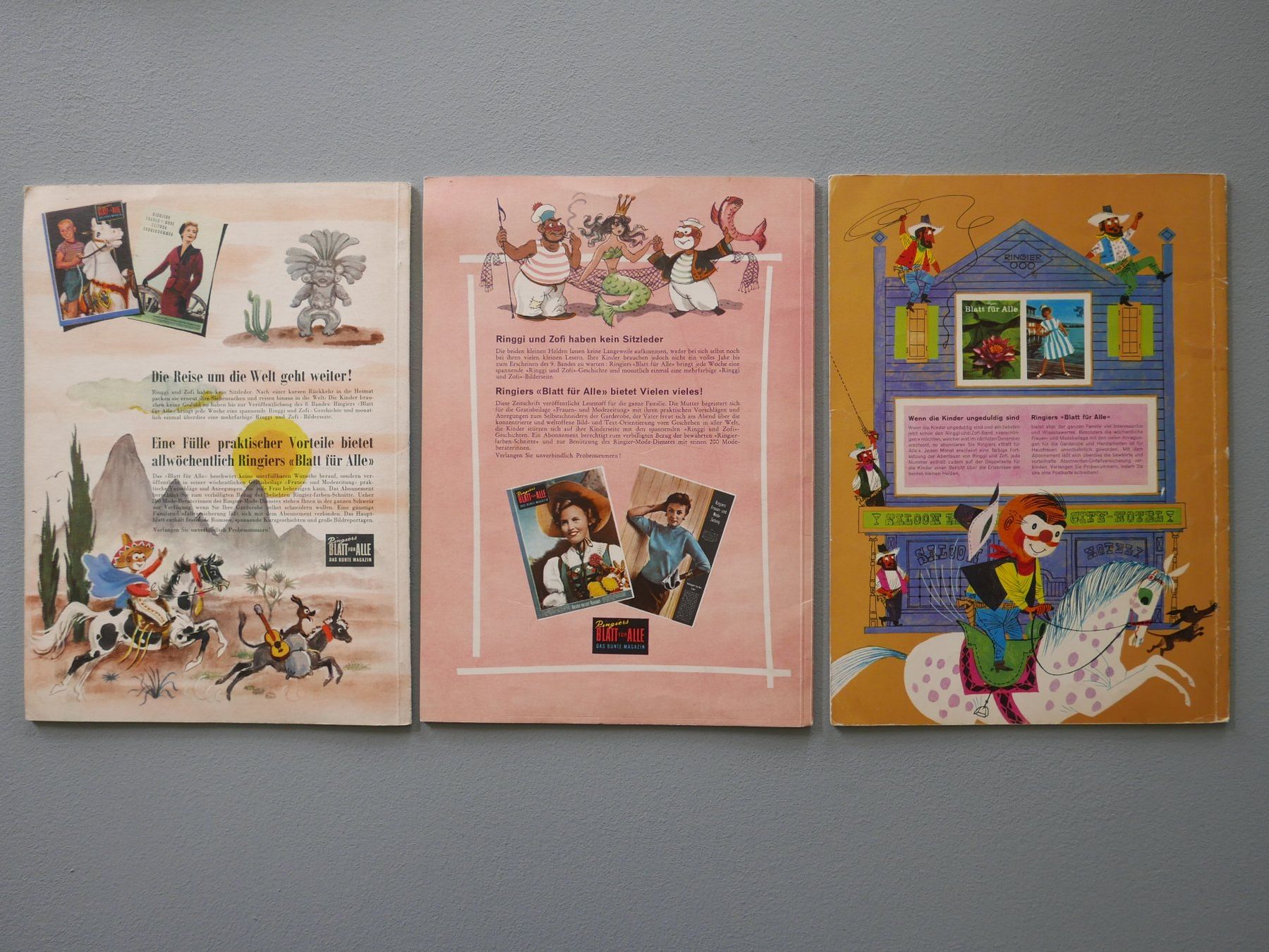 Libri: RINGIERS KINDERBUCH RINGGI UND ZOFI 7 BÄNDER – Usato da Balgach venduto da Zwischenraum 8