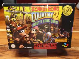 Nuntendo SNES - Donkey Kong Country 2 OVP
