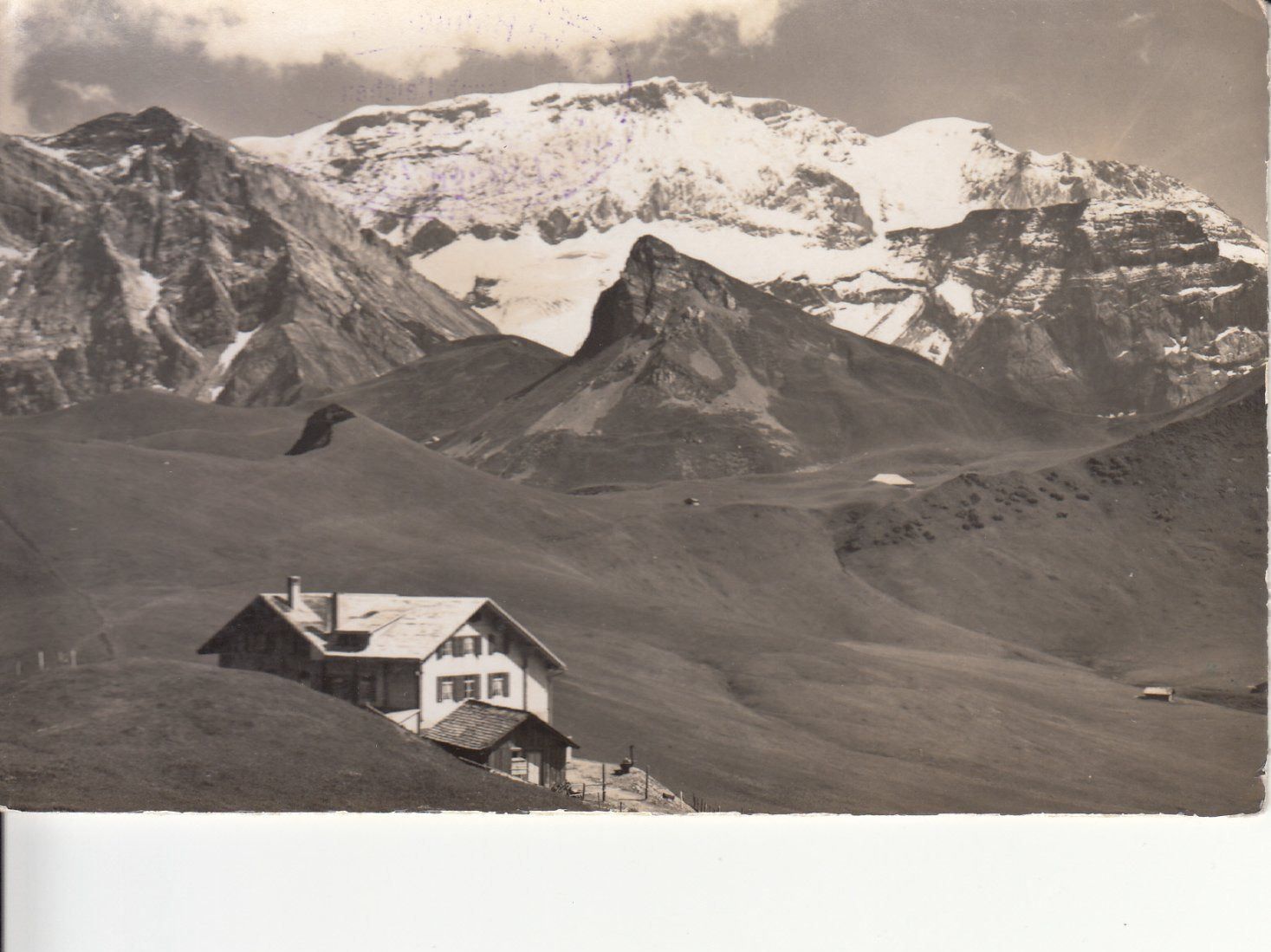 Cartoline postali: Hahnenmoos-Pass ca. 1940 – Usato da Bürglen TG venduto da StampGraf