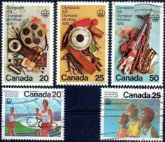 CANADA 1976 OLYMPISCHE SPIELE/KUNST KULTUR - K329