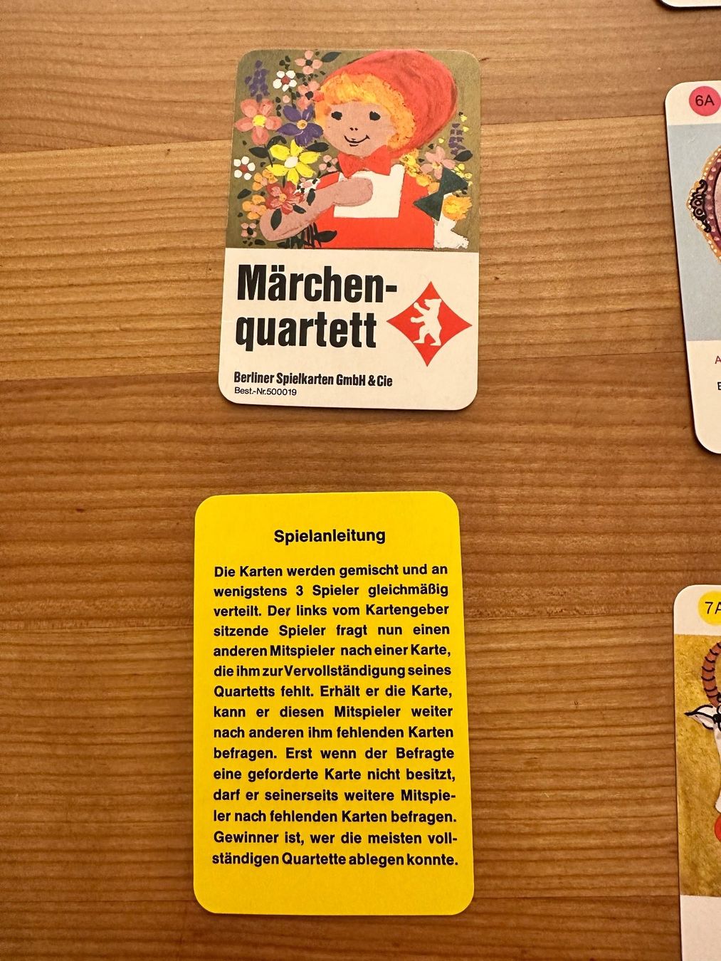 Giochi: Märchenquartett komplett – Usato da Bülach venduto da Jubet 5