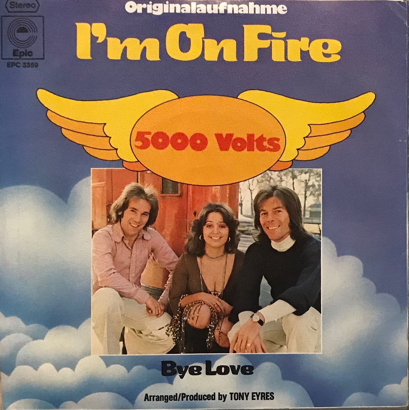Vinyles: 5000 VOLTS - I'M ON FIRE – D'occasion à Bussigny par vinyl-pas-cher 1