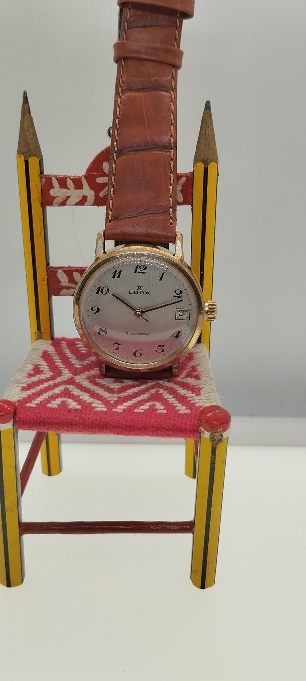 Edox Orologi: montre électromécanique EDOX vintage – Usato da La Chaux-de-Fonds venduto da jac_9llg 2