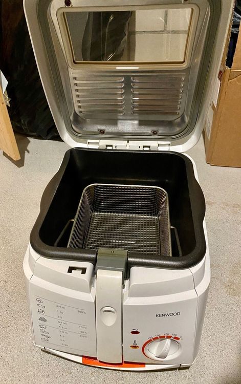 Friteuse Kenwood DF 550, weiss