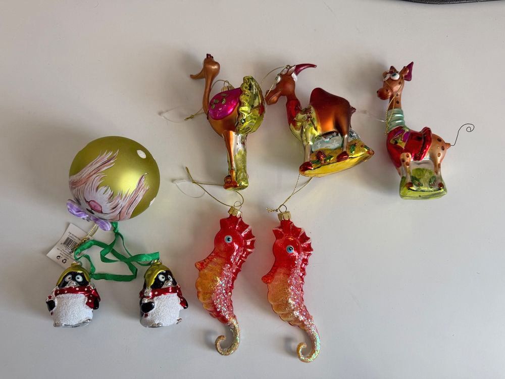Tutte le decorazioni: Weihnachtsdeko - Christbaumschmuck / NEU – Nuovo e nell'imballaggio originale da Eschenbach SG venduto da Sums