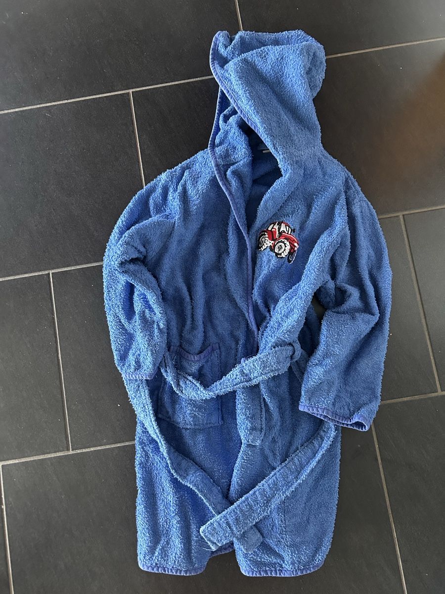 Bademäntel: Bademantel Kinder 122/128 blau – Gebraucht aus Amden von roatan01