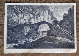 Brücke über Ticino, Für die Blinden, Sonderstempel 1935