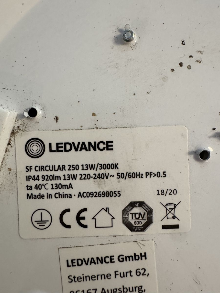Lampade: Aussenleuchte / Deckenleuchte LED – Usato da Hinwil venduto da Bbudget 4