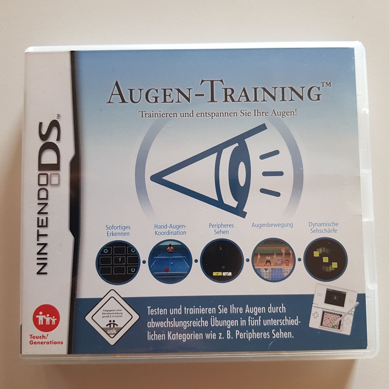 Nintendo Spiele: Augen-Training /DS – Gebraucht aus Münchenstein von 2DGames