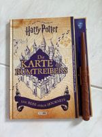 Harry Potter Buch: Karte des Rumtreibers, inkl. Zauberstab