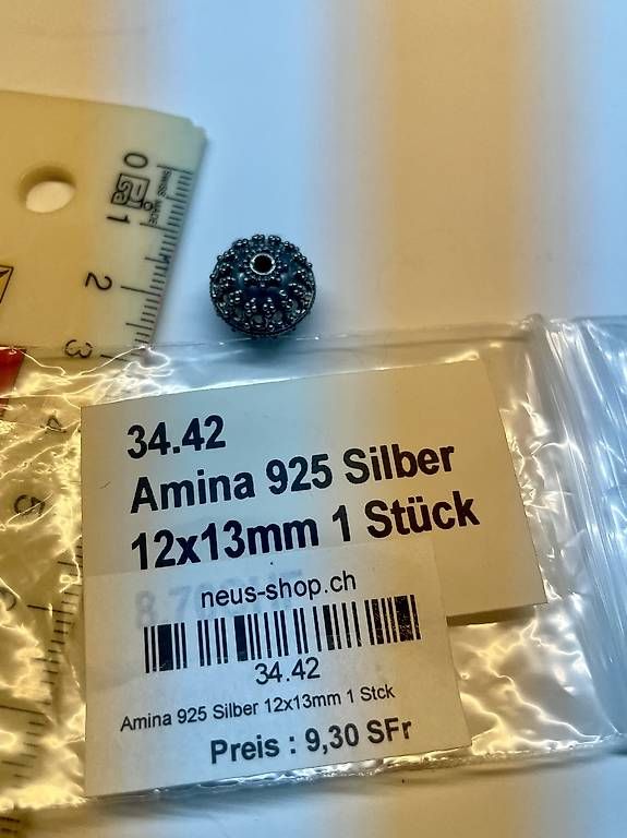 Anhänger: Silber-Kugel – Gebraucht aus Köniz von renoo 2