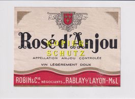 Etikette - Rosé d'Anjou (Robin) /bd